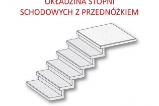 Okładziny stopni schodowych